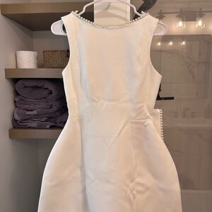 Carrie Mini Dress - Ivory